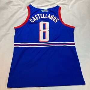 Philadelphia Phillies Nick Castellanos Basketball Jersey, Men’s size large